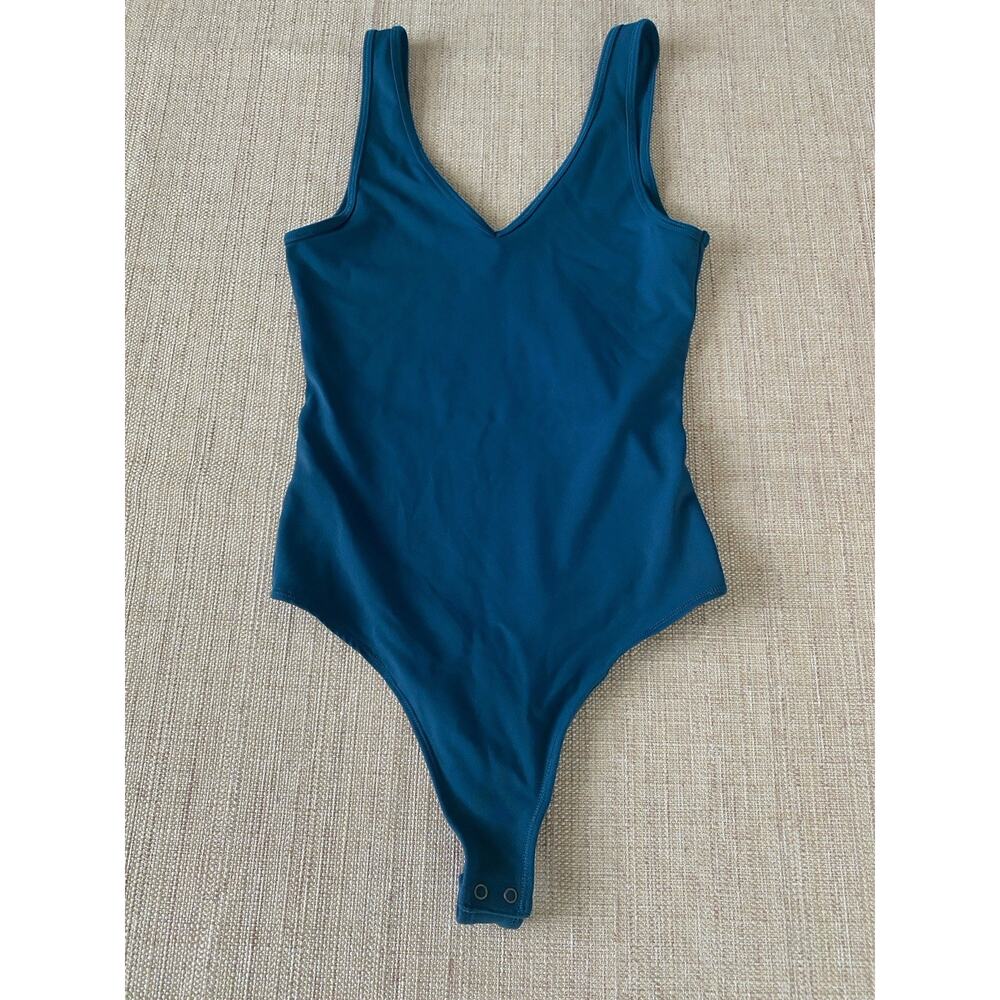 Abercrombie & Fitch Soft Bodysuit Deep Blue-Green XS